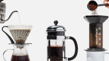 visualize methods for brewing kopi luwak coffee